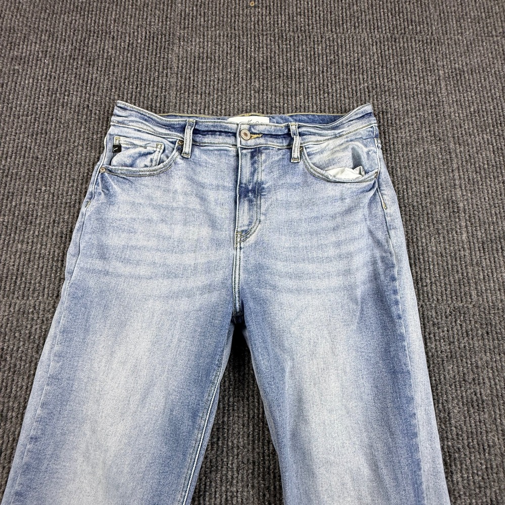 KanCan Womens Size 10 Light Wash High Rise Straight Leg Jeans ST1709GT-1-SF - Picture 9 of 14